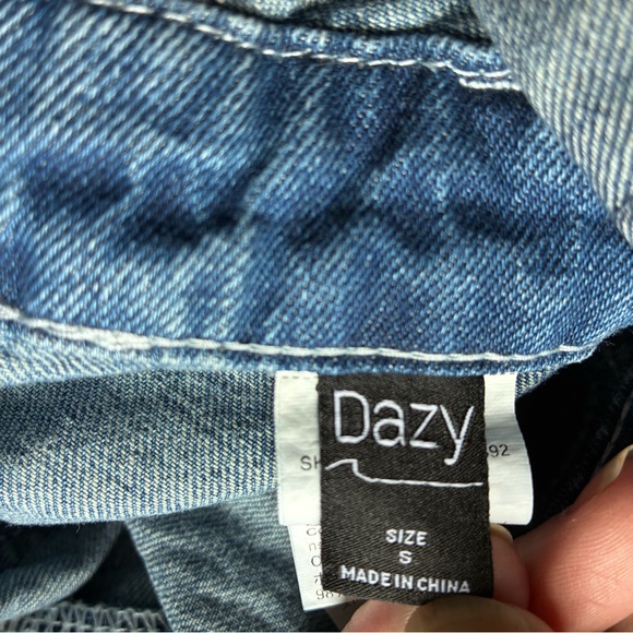 Denim Sleeveless Jumpsuit - Picture 4 of 4